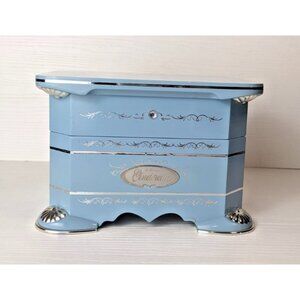 DISNEY CINDERELLA’S DANCE RARE 1ST ISSUE IN THE EVER AFTER MUSIC BOX COLLECTION